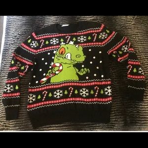 Nickelodeon Rugrats Reptar Christmas Sweater